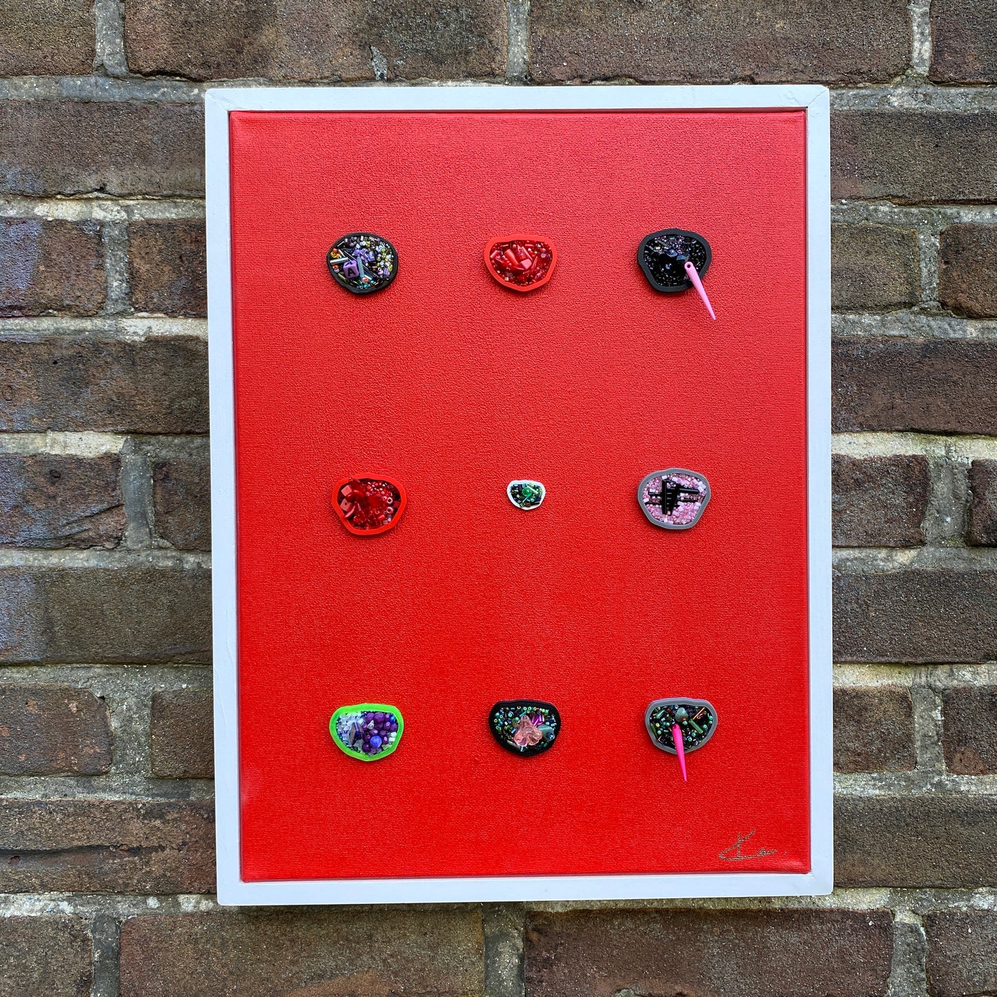 9 DOTS [05] | 32 x 42 CM