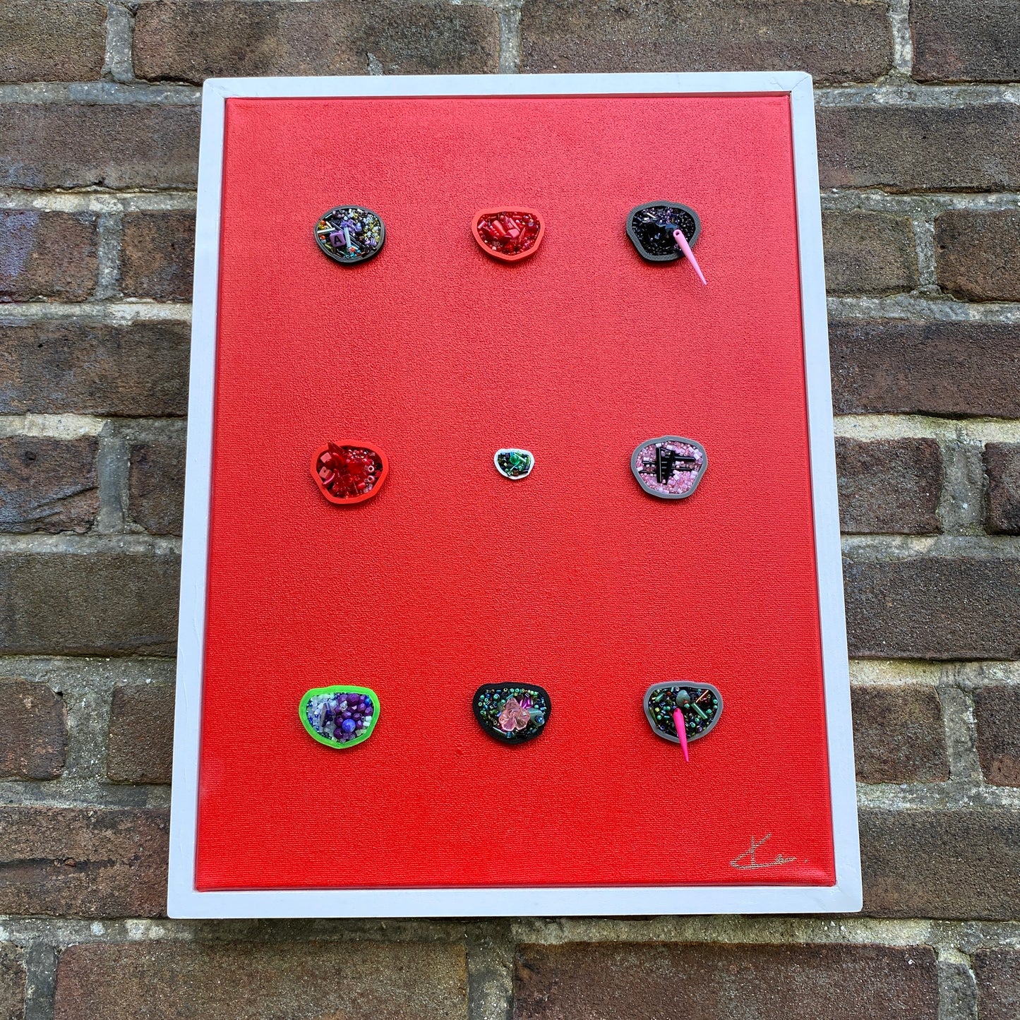 9 DOTS [05] | 32 x 42 CM
