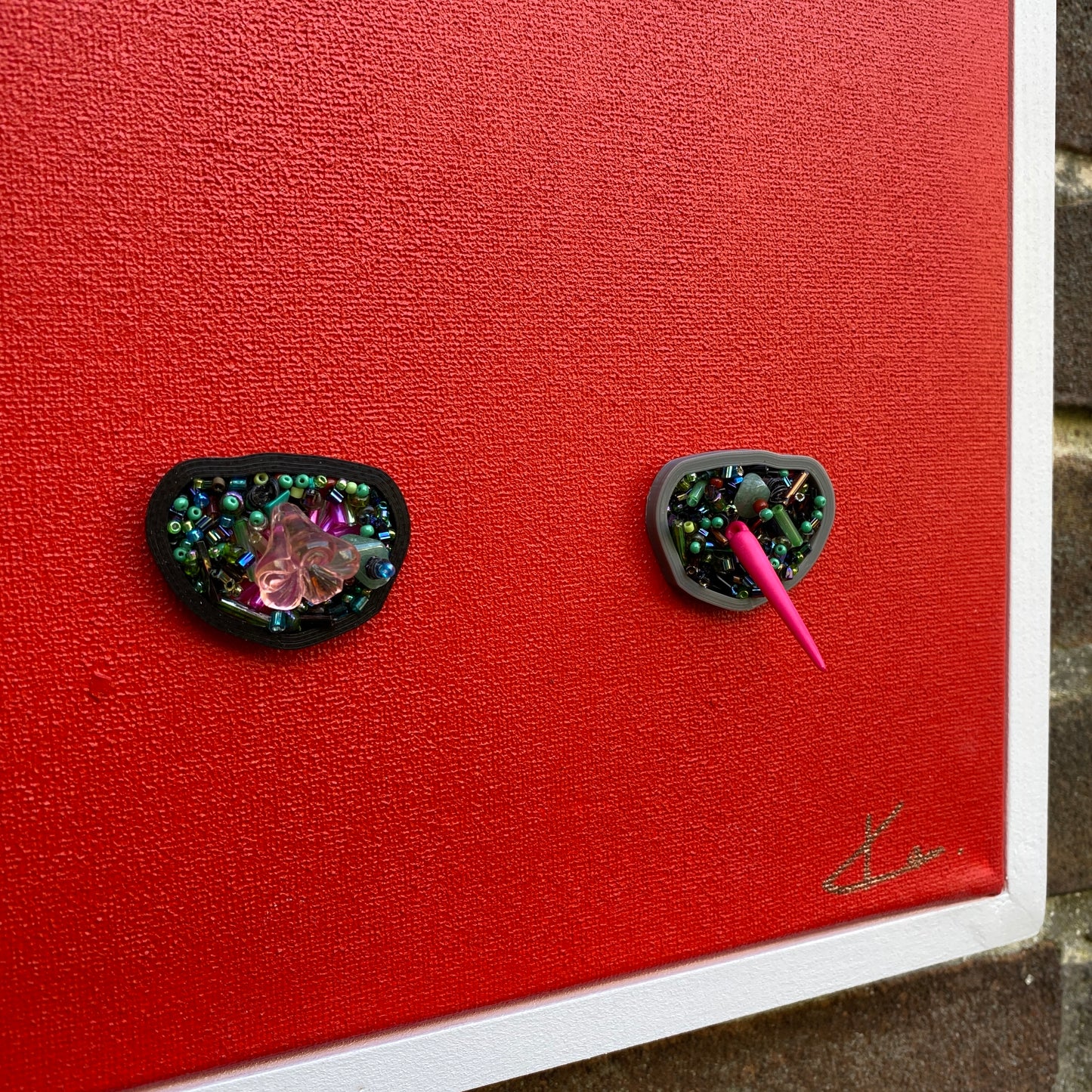 9 DOTS [05] | 32 x 42 CM