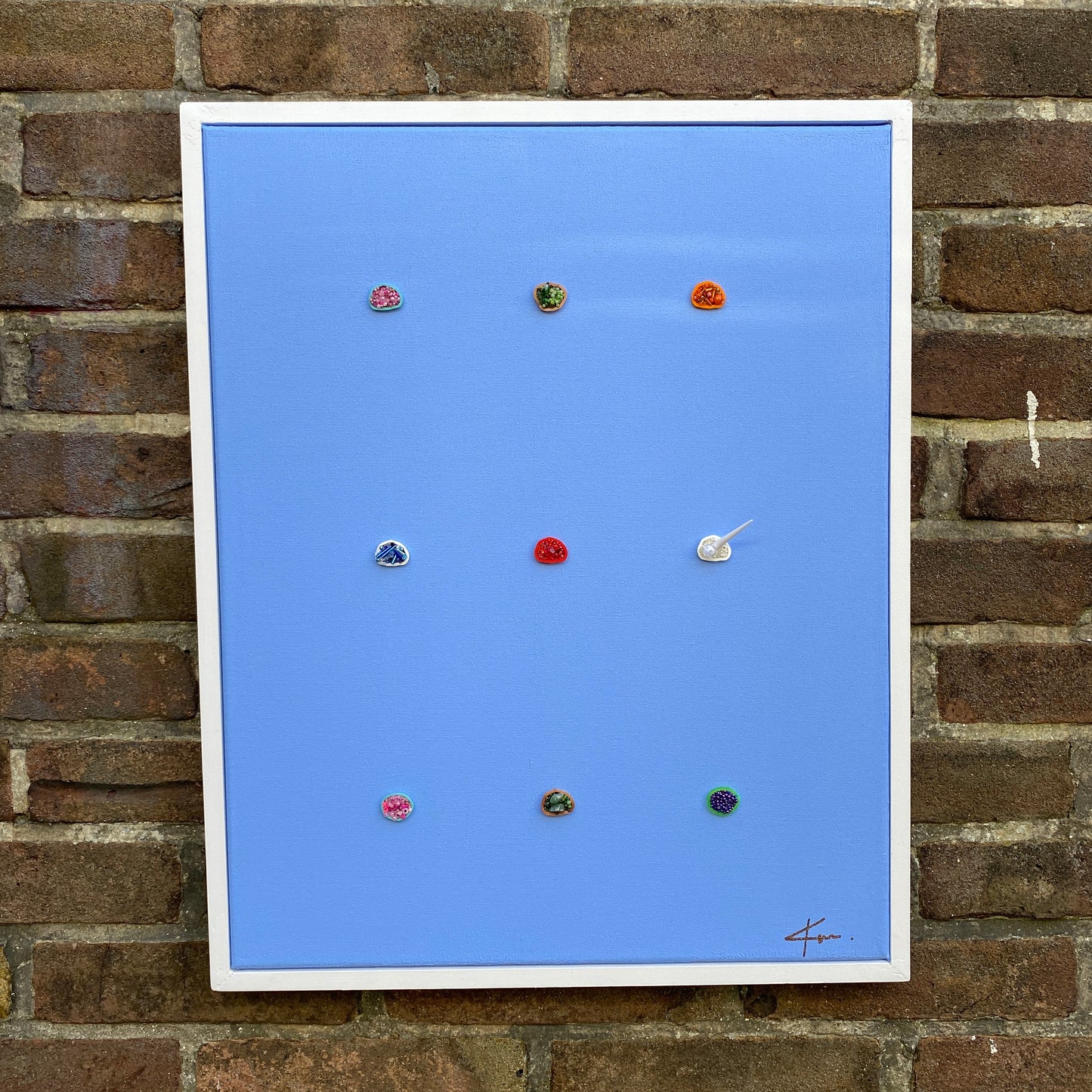 9 DOTS [07] | 42 X 52 CM