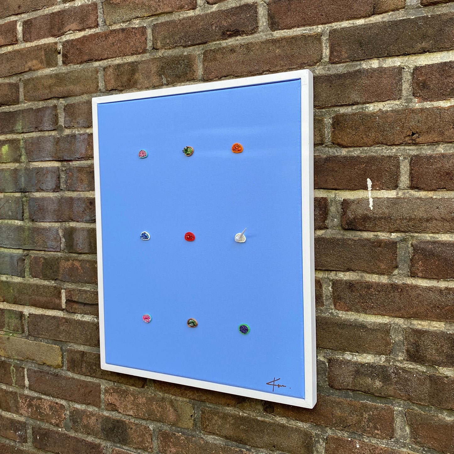 9 DOTS [07] | 42 X 52 CM