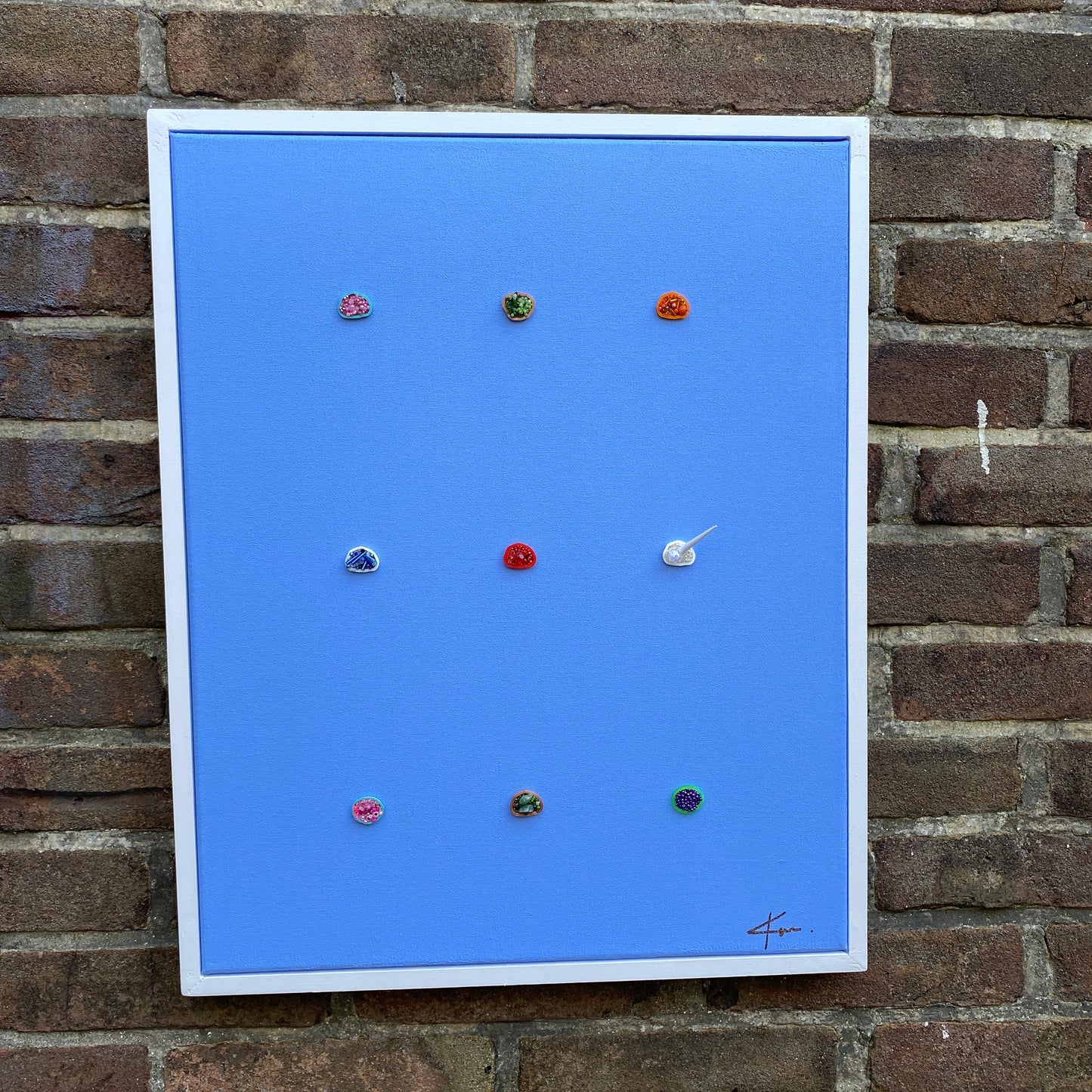 9 DOTS [07] | 42 X 52 CM