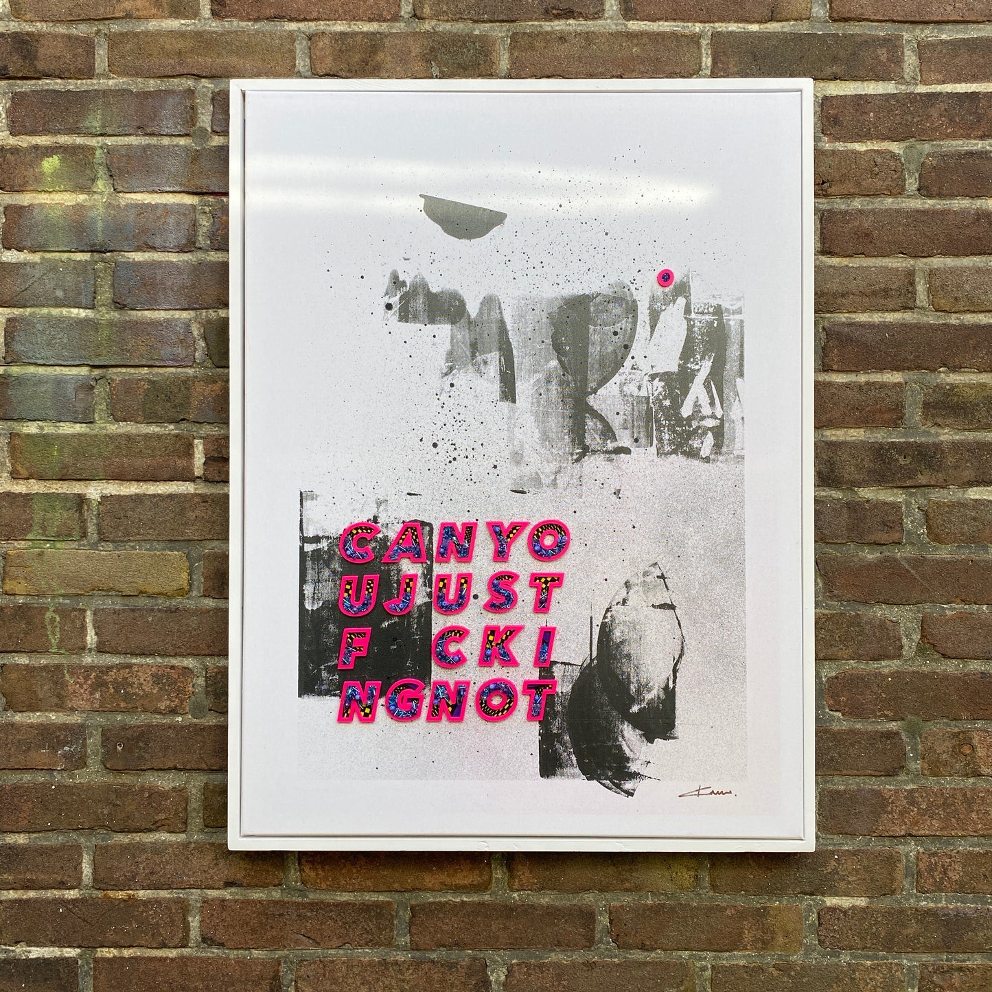 CAN YOU JUST ... [01] | 62 X 82 CM