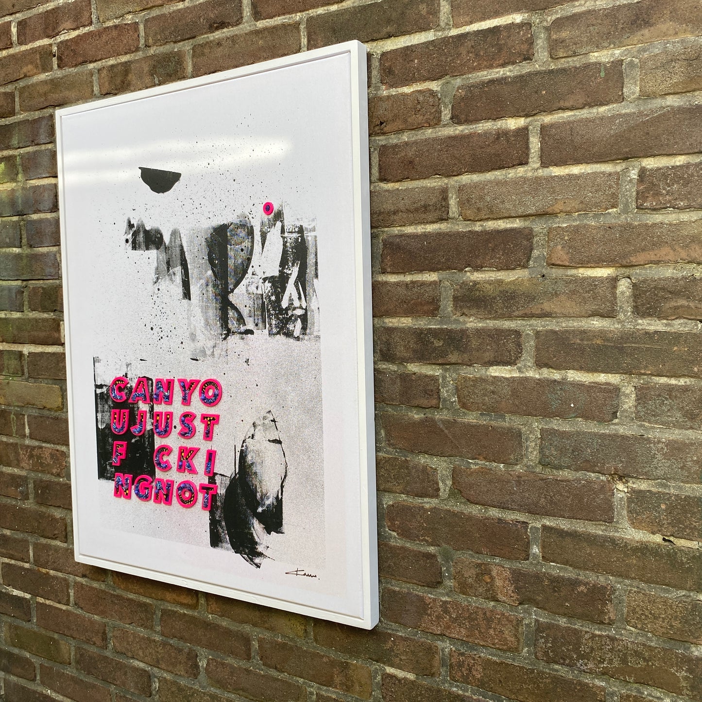 CAN YOU JUST ... [01] | 62 X 82 CM