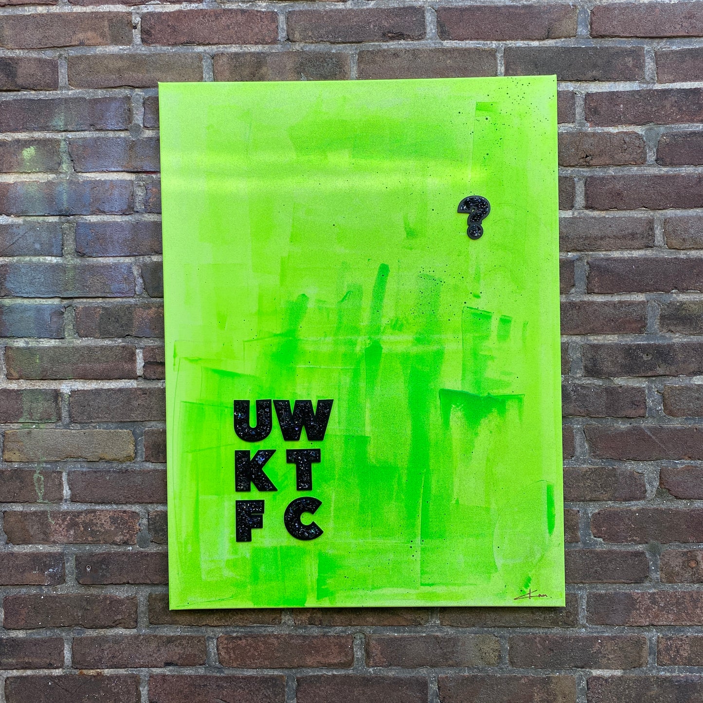 WTF CK ? [01] | 60 X 80 CM