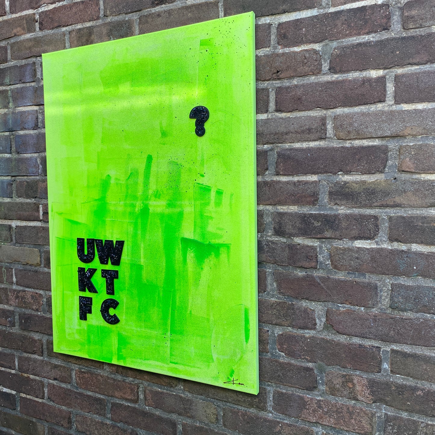WTF CK ? [01] | 60 X 80 CM